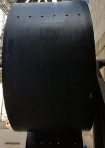 Correa elevadora de cangilones con cable de acero